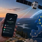 Mobilný telefón využíva satelitné spojenie Starlink Direct-to-Device, zatiaľ čo Európa rieši využitie 2 GHz spektra.