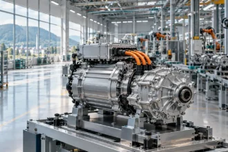 Integrovaný elektrický pohon pre elektromobily vo výrobnom závode