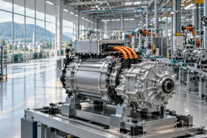 Integrovaný elektrický pohon pre elektromobily vo výrobnom závode